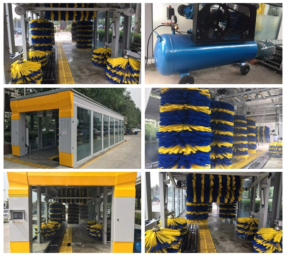 中國成都雙流  機(jī)場地服停車場內(nèi)安裝臺灣美嘉德電腦隧道9刷機(jī)試調(diào)完畢拍攝現(xiàn)場