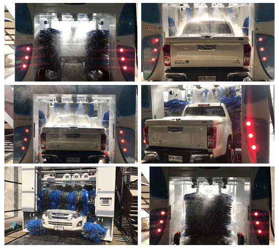 泰國凱沃洗車設(shè)備為曼谷人民服務(wù)…他們很喜歡體驗感受洗車過程